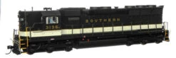 Walthers Proto 920-48158 - EMD SD45 - Standard DC Southern (SOU) 3136 - HO Scale