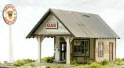 Banta Modelworks 2109 - 1930's-40's Era Gas Station - HO Scale Kit