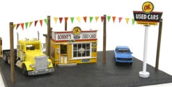 Banta Modelworks 2122 - Sonny's Used Cars - HO Scale Kit