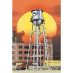 Walthers Cornerstone 933-2826 - City Water Tower Slv - HO Scale