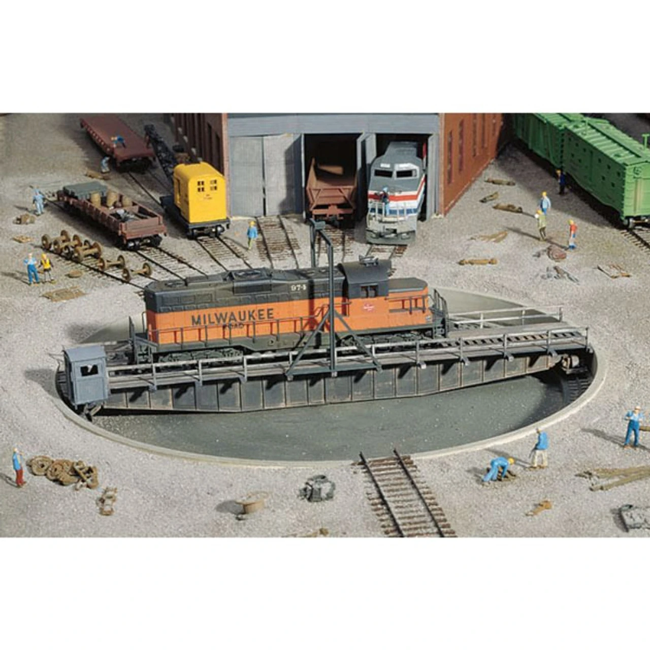 Walthers Cornerstone 933-3171 - Turntable Kit W/o Motor - HO Scale