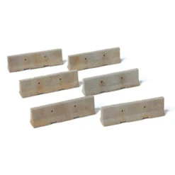 Walthers SceneMaster 949-4175 - Jersey Barriers - HO Scale