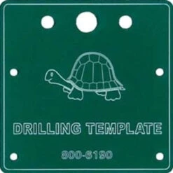 Circuitron 800-6190 - Tortoise Drilling Template