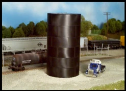 Rix Products 0501 - 43' Flat Top Water / Oil Tank - HO Scale Kit