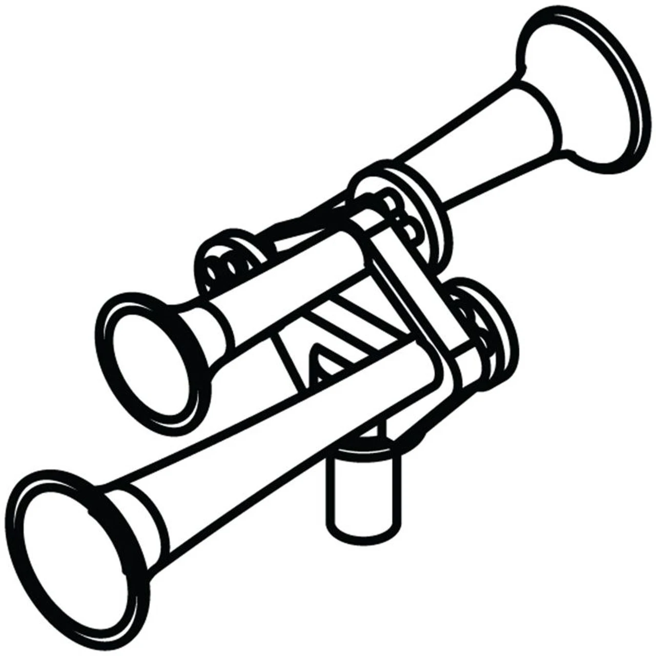 Athearn 01035 - Leslie S-3K 3-Chime R-Hand Chime Reverse (3) - HO Scale