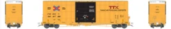 Aurora Miniatures 305005 - Gunderson 6276 50' Plate F Boxcar TTX (FBOX) 506506 - HO Scale