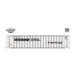 Class One Model Works CT00108 - Monon 48' Exterior-Post Containers Norfolk Southern (TCZU) 281282 / 281477 - HO Scale