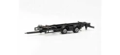 Herpa Models 085540 - Interchangeable Dual-Axle Trailer Chassis Pkg(2) - HO Scale Kit