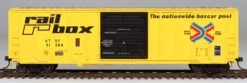 InterMountain 47521-05 - PS 5277 Cu. Ft. Exterior Post Boxcar Atchison, Topeka And Santa Fe (ATSF) 51588 (Patched) - HO Scale