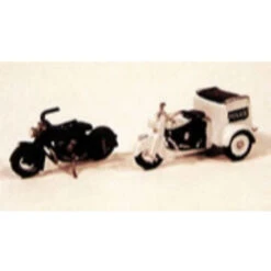 JL Innovative 903 - Classic'47 MC & Tricycle Servicar - HO Scale Kit