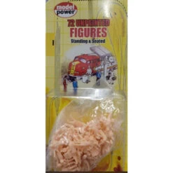 Model Power 5772 - Unpainted Figures - Standing And Seated - HO Scale