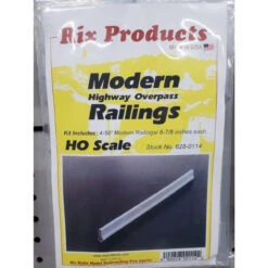 Rix Products 114 - Modern Highway Overpass Railings - HO Scale Kit
