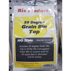 Rix Products 0357 - 30 Degree Grain Bin Top - HO Scale Kit