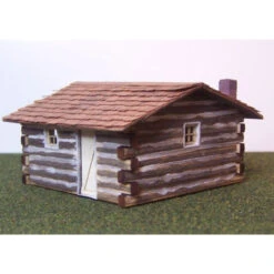 RslaserKits 2016 - Log Cabin - HO Scale Kit