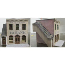 RslaserKits 2067 - First Bank - HO Scale Kit