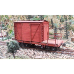 RslaserKits 2402 - 24 Ft MOW/Logging Caboose - HO Scale Kit