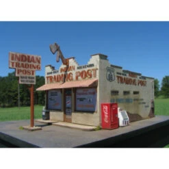 Showcase Miniatures 2018 - Route 66 Series Indian Trading Post - HO Scale Kit