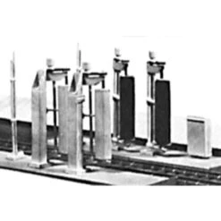 Stewart Products 106 - Car Washer Kit 6-brush - HO Scale Kit