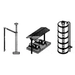 Stewart Products 300 - Branchline Fuel Facility - HO Scale Kit