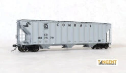 Tangent Scale Models 28060-04 - PC Sam Rea Shops 4600 Covered Hopper Conrail (CR) 887583 - HO Scale