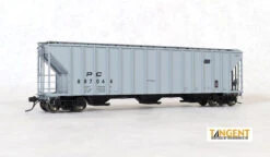 Tangent Scale Models 28063-08 - PC Sam Rea Shops 4600 Covered Hopper Penn Central (PC) 887066 - HO Scale