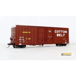 Tangent Scale Models 29011-11 - SSW “B-70-42 Repaint 1984+” Gunderson 6089 50′ High Cube Boxcar Cotton Belt (SSW) 59251 - HO Scale