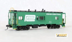 Tangent Scale Models 60124-03 - DSI/SLCC Bay Window Caboose Penn Central (PC) 21607 - HO Scale