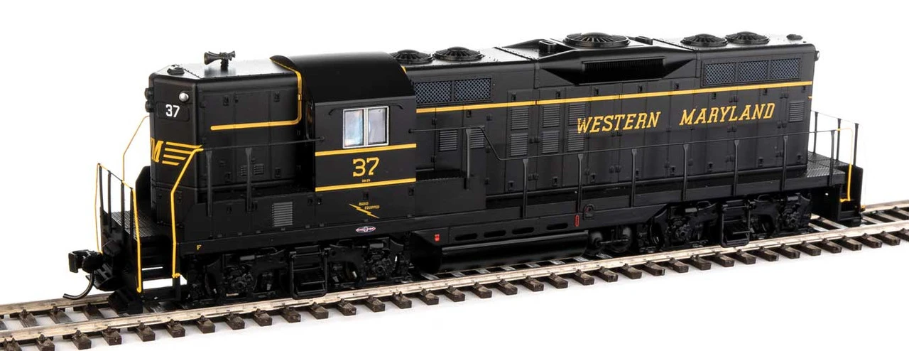 Walthers Mainline 910-10489 - EMD GP9 Western Maryland (WM) 37 - HO Scale