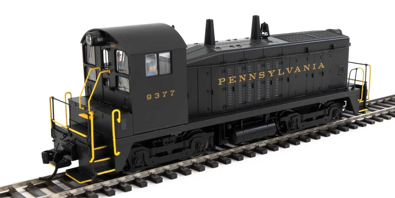 Walthers Mainline 910-20673 - EMD SW7 W/ LokSound 5 Sound & DCC Pennsylvania (PRR) 9377 - HO Scale