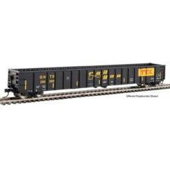 Walthers Mainline 910-6418 - 68' Railgon Gondola - Ready To Run Railgon (GNTX) 290020 - HO Scale
