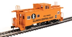 Walthers Mainline 910-8772 - International Wide-Vision Caboose Illinois Central Gulf (ICG) 199059 - HO Scale