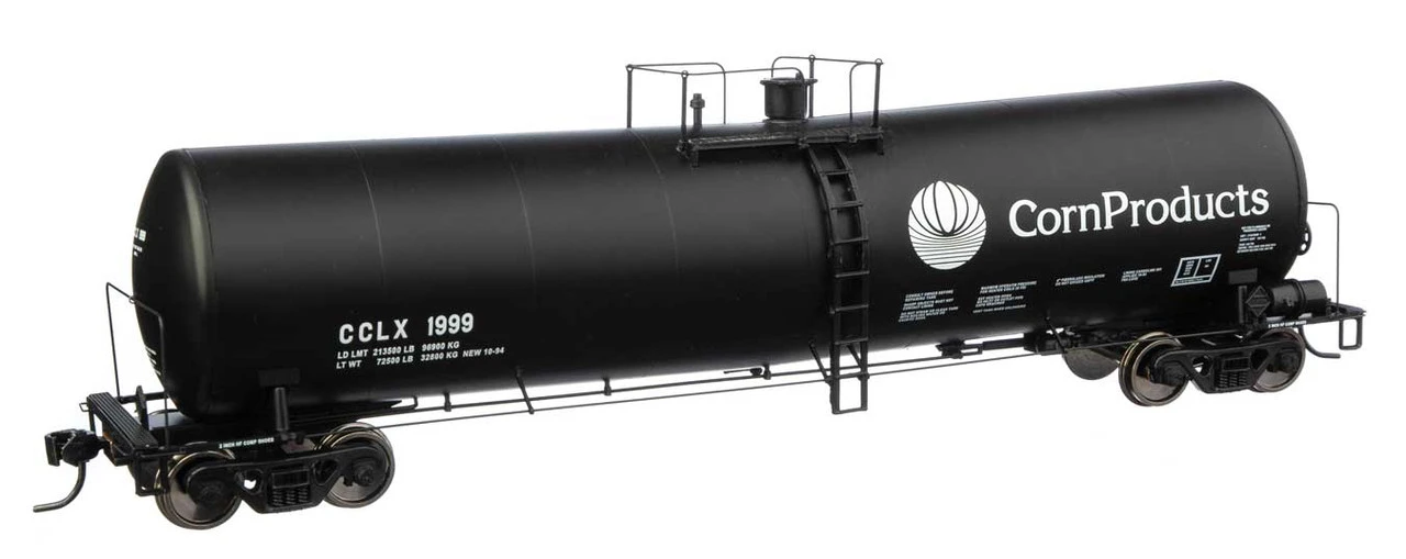 Walthers Proto 920-100256 - 23,000 Gallon Funnel-Flow Tank Car Corn Products (CCLX) 1999 - HO Scale