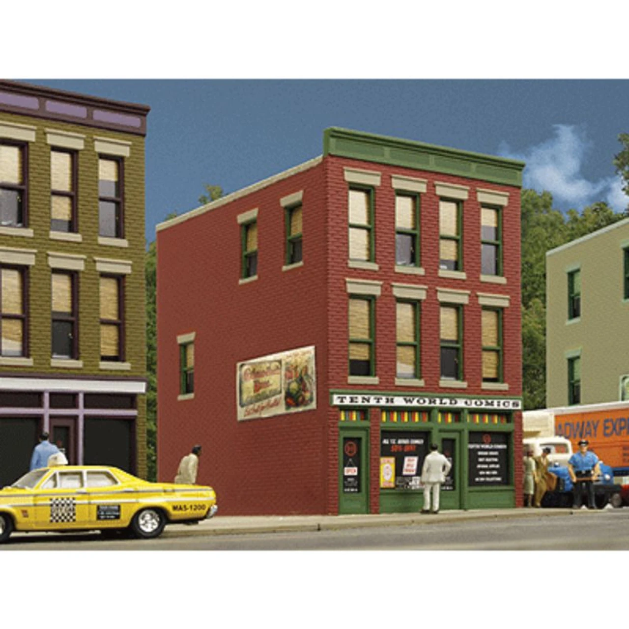 Walthers Trainline 931-807 - 10th World Comics - HO Scale