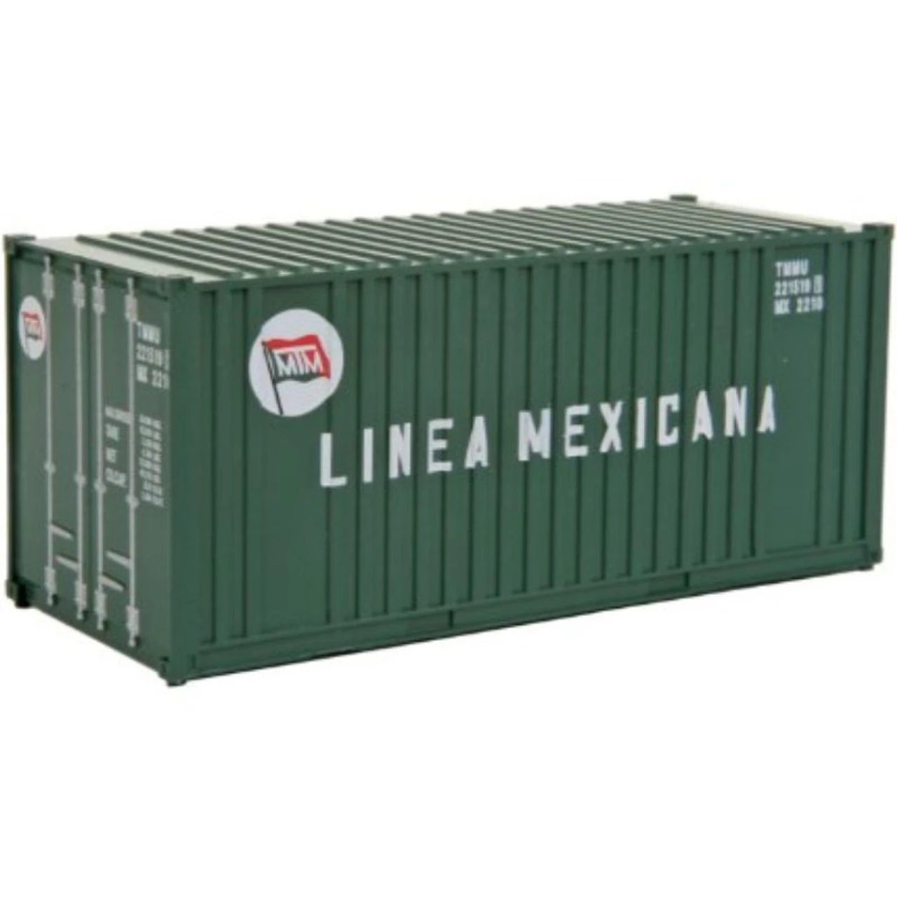 Walthers SceneMaster 949-8008 - 20' Rib Container Linea Mexicana - HO Scale