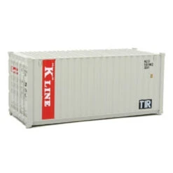 Walthers SceneMaster 949-8065 - 20' Corrugated Container K-Line - HO Scale
