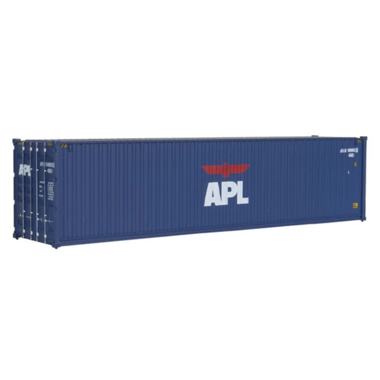 Walthers SceneMaster 949-8251 - 40' Hi Cube Corrugated Side Container APLZ - HO Scale