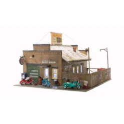 Woodland Scenics 5045 - Deuce's Cycle Shop - HO Scale